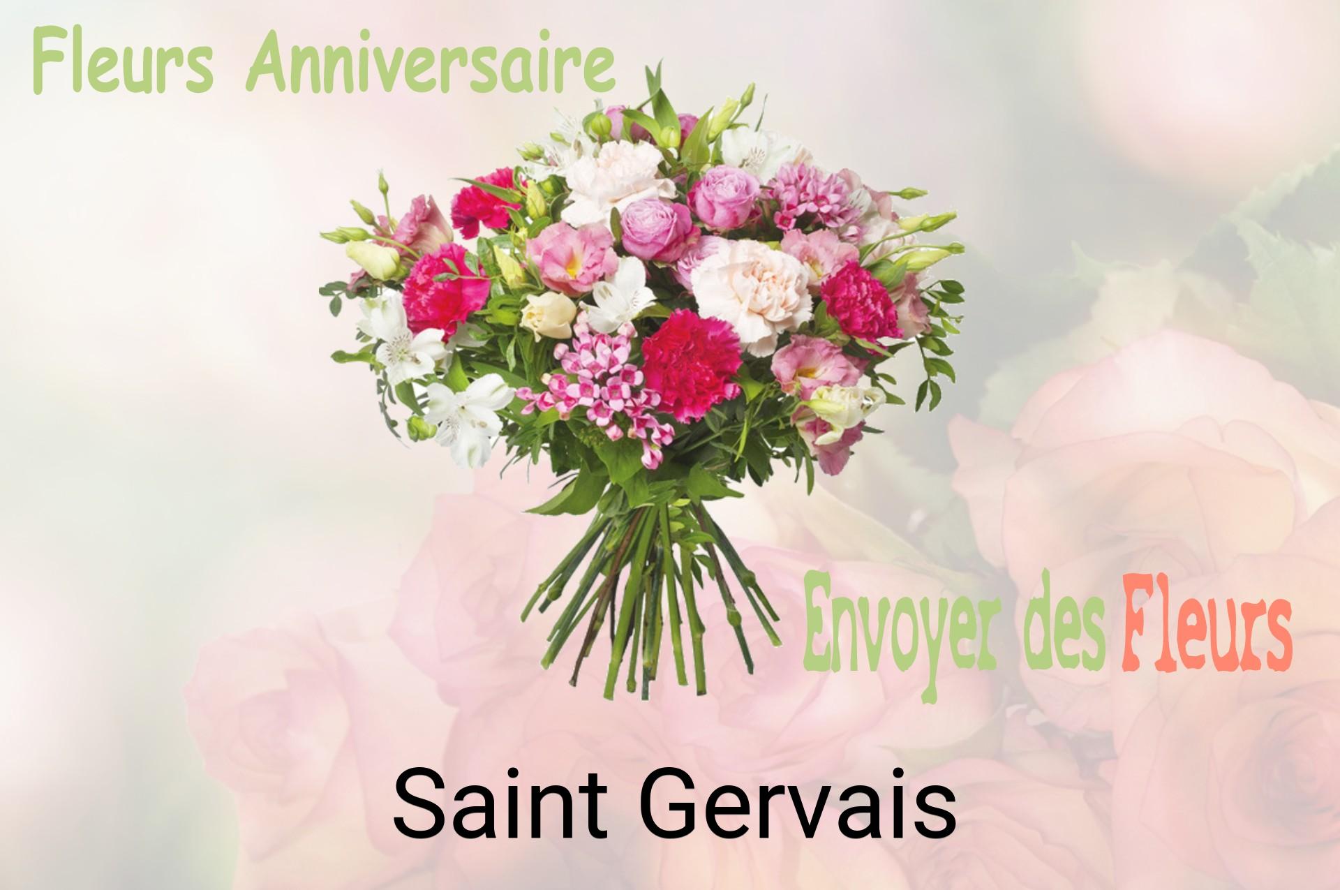 Bouquet de fleurs d’anniversaire livré à Saint-Gervais